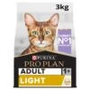 Pro Plan Light Weight Management Adult Turkey Dry Cat Food - 3kg 1 Pro Plan Light Weight Management Adult Turkey Dry Cat Food - 3kg -Cat Mania Shop Pro Plan Turkey Rice Light Dry Cat Food 3kg vetshop 1