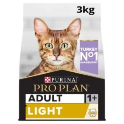 Pro Plan Light Weight Management Adult Turkey Dry Cat Food - 3kg