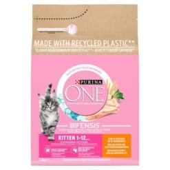 Purina One Chicken And Whole Grain Junior/Kitten Dry Cat Food - 2.8kg -Cat Mania Shop Purina ONE Adult Kitten Junior Food Chicken and Whole Grain Dry Cat Food 2.8KG vetshop 7