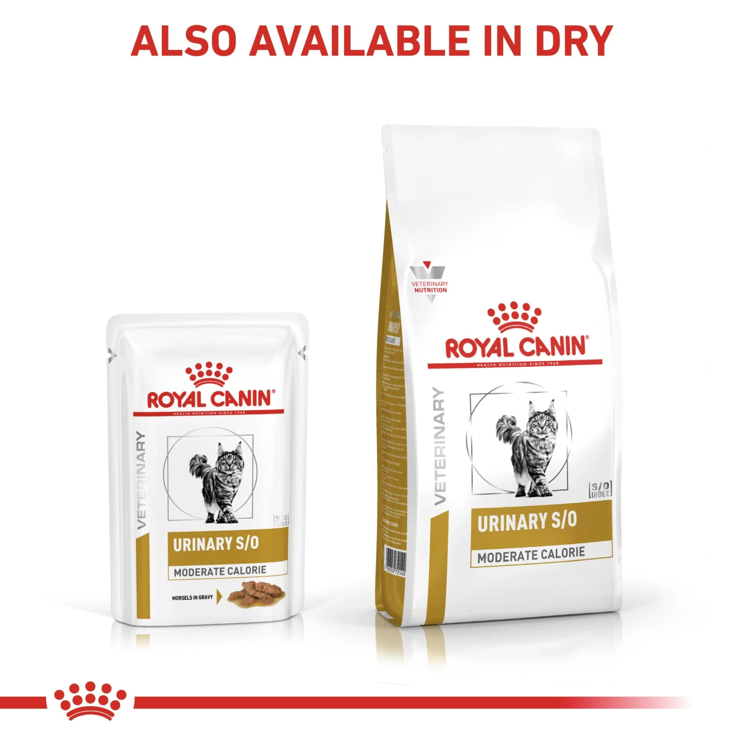 Royal Canin Veterinary Diet Feline Adult Urinary Moderate Calorie In Gravy Wet Cat Food Pouches- 48 X 85g 9 Royal Canin Veterinary Diet Feline Adult Urinary Moderate Calorie In Gravy Wet Cat Food Pouches- 48 X 85g - Image 7