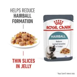 Royal Canin Hairball Care Wet Cat Food In Jelly - 12x85g -Cat Mania Shop Royal Canin Hairball Care Wet Cat Food In Jelly 12x85g vetshop 4