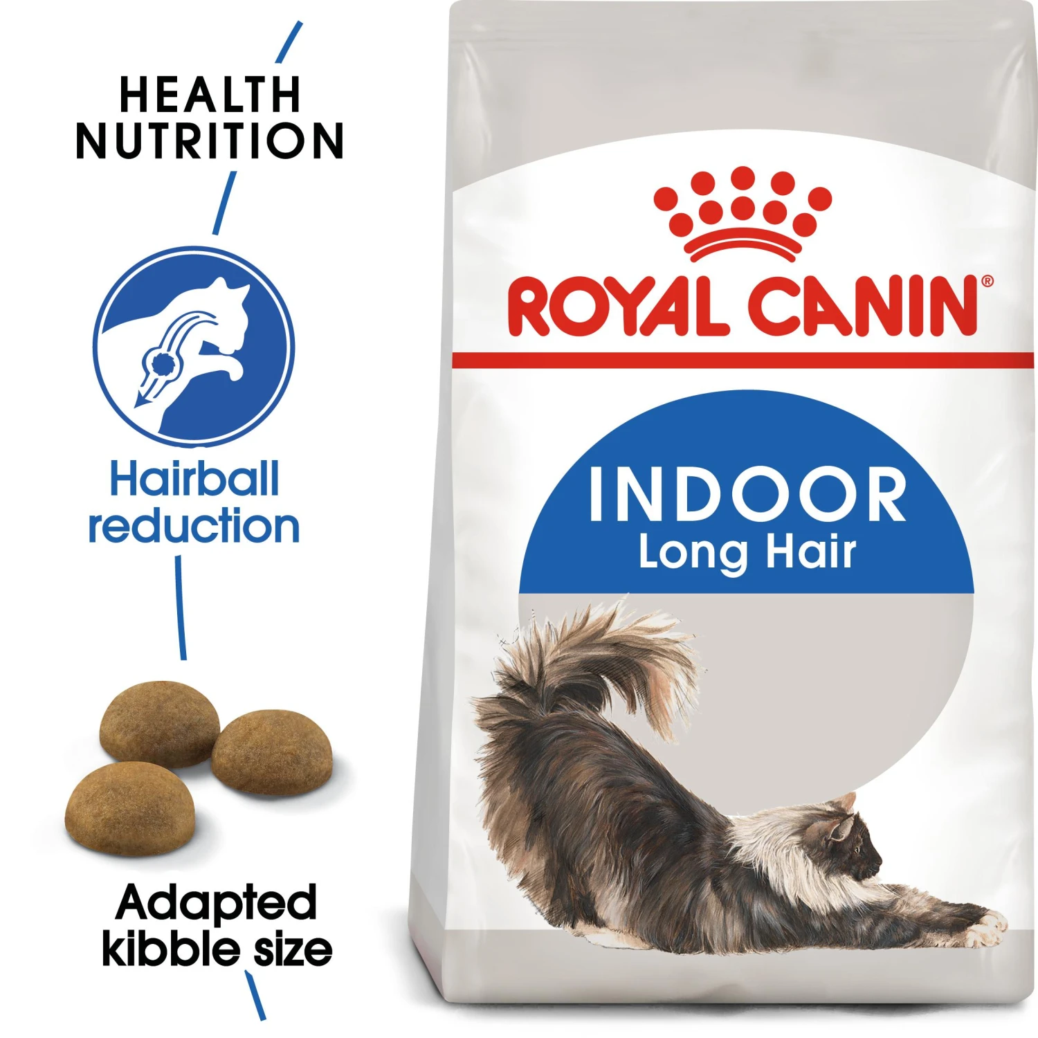 Royal Canin Indoor Longhair Dry Adult Cat Food - 2kg 3 Royal Canin Indoor Longhair Dry Adult Cat Food - 2kg