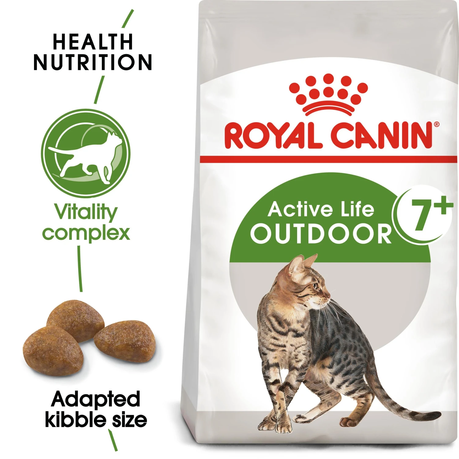 Royal Canin Outdoor 7+ Dry Adult Cat Food - 10kg 3 Royal Canin Outdoor 7+ Dry Adult Cat Food - 10kg