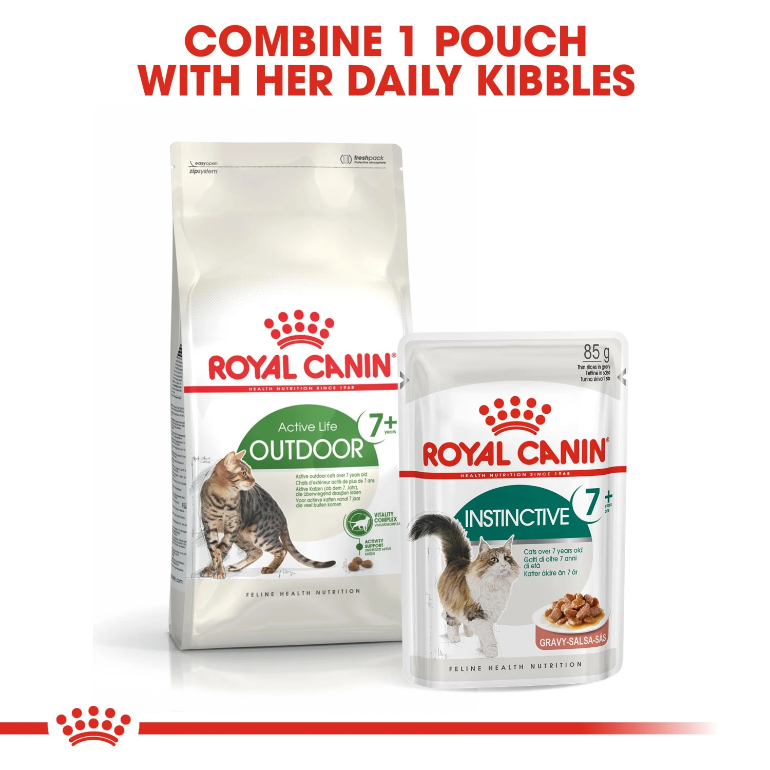 Royal Canin Outdoor 7+ Dry Adult Cat Food - 10kg 8 Royal Canin Outdoor 7+ Dry Adult Cat Food - 10kg - Image 6