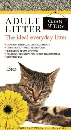 Sharples & Grant Clean & Tidy Clumping Cat Litter - 15kg