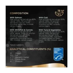 Sheba Classics Adult Wet Cat Food Trays Ocean Collection In Terrine - 32 X 85g -Cat Mania Shop Sheba Classics Adult Wet Cat Food Trays Ocean Collection in Terrine 32x85 vetshop 6