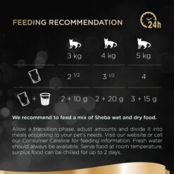 Sheba Fine Flakes Poultry Selection In Jelly Wet Cat Food Pouches - 40 X 85g -Cat Mania Shop Sheba Fine Flakes Poultry Cat Pouches in Jelly 40 x 85g vetshop 5