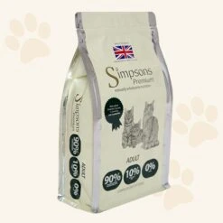 Simpsons Grain Free 90/10 Mixed Meat & Fish Dry Cat Food - 1.5kg