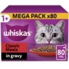 WHISKAS 1+ Meaty Meals Adult Wet Cat Food In Gravy Pouches - 80 X 85g 2 WHISKAS 1+ Meaty Meals Adult Wet Cat Food In Gravy Pouches - 80 X 85g -Cat Mania Shop WHISKAS 1 Cat Pouches Meat Selection in Gravy Giant Pack 80x85g vetshop 1