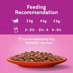 WHISKAS 1+ Meaty Meals Adult Wet Cat Food In Gravy Pouches - 80 X 85g 17 WHISKAS 1+ Meaty Meals Adult Wet Cat Food In Gravy Pouches - 80 X 85g -Cat Mania Shop WHISKAS 1 Cat Pouches Meat Selection in Gravy Giant Pack 80x85g vetshop 6