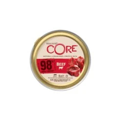 Wellness Core Grain Free Wet Beef Cat Food Cans - 12 X 85g