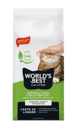 World's Best Original Unscented Cat Litter - 28lb (12.7kg)