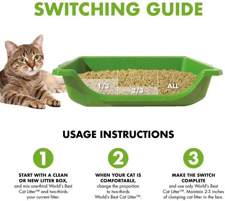 World's Best Original Unscented Cat Litter - 28lb (12.7kg) 8 World's Best Original Unscented Cat Litter - 28lb (12.7kg) - Image 6