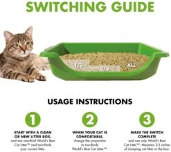 World's Best Original Unscented Cat Litter - 14lb (6.35kg) 15 World's Best Original Unscented Cat Litter - 14lb (6.35kg) -Cat Mania Shop Worlds Best Cat Litter 6.35kg vetshop 6